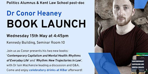 Imagen principal de Dr Conor Heaney's Book Launch