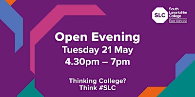 Open Evening,  21 May 2024 primary image