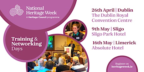 Hauptbild für National Heritage Week Event Organisers Training & Networking Day- Dublin