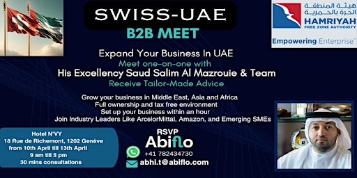 Primaire afbeelding van From the Alps to the Gulf: Growing Your Business in the UAE.