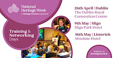 Imagen principal de National Heritage Week Event Organisers Training & Networking Day- Sligo