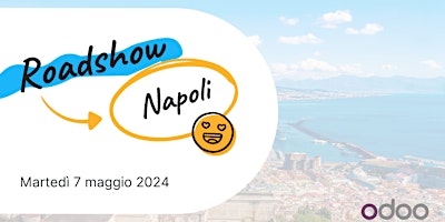 Imagem principal do evento Odoo Roadshow Napoli