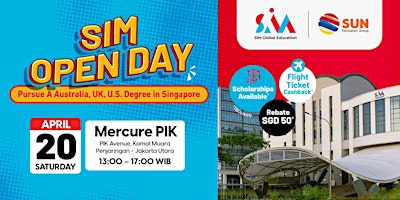 SIM Open Day: Pursue A Australia, UK, U.S. Degree In Singapore primary image
