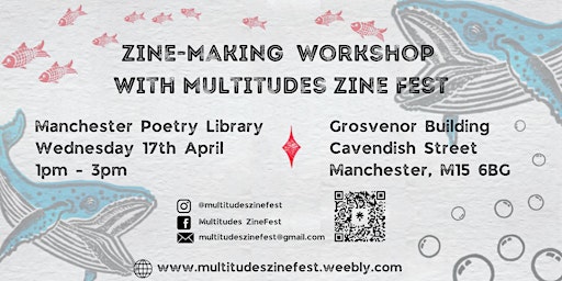Imagem principal do evento Multitudes Zine Fest Zine-Making Workshop for Black Women