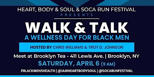 Hauptbild für Walk & Talk - A Wellness Day for Black Men