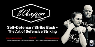 Self-Defense / Strike Back - The Art of Defensive Striking primary image