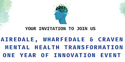 AWC  Mental Health Transformation - One year of innovation! primary image
