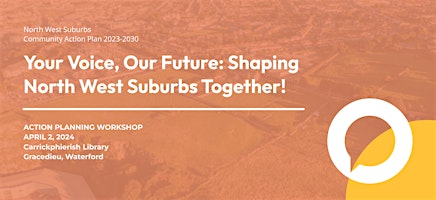 Hauptbild für North West Suburbs Community Action Plan - Workshop