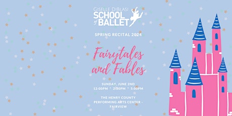 Fairytales and Fables (5:00pm Performance)