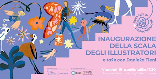 Imagem principal do evento Inaugurazione della scala degli illustratori e talk con Daniela Tieni