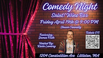 Comedy  @  Salut! Wine Bar