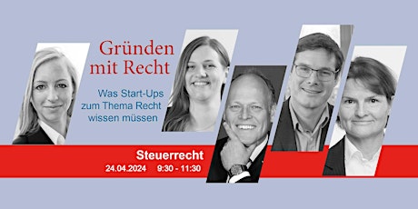 Gründen mit Recht - Steuerrecht