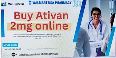 Imagem principal do evento Buy Ativan 2mg online same day delivery medication