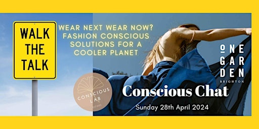 Imagem principal do evento Sustainability  Festival - Fashion 4Nature Talk Wear Next 4 A Cooler Planet
