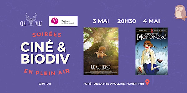 Soirées Ciné & Biodiversité - Forêt de Sainte-Apolline (78)
