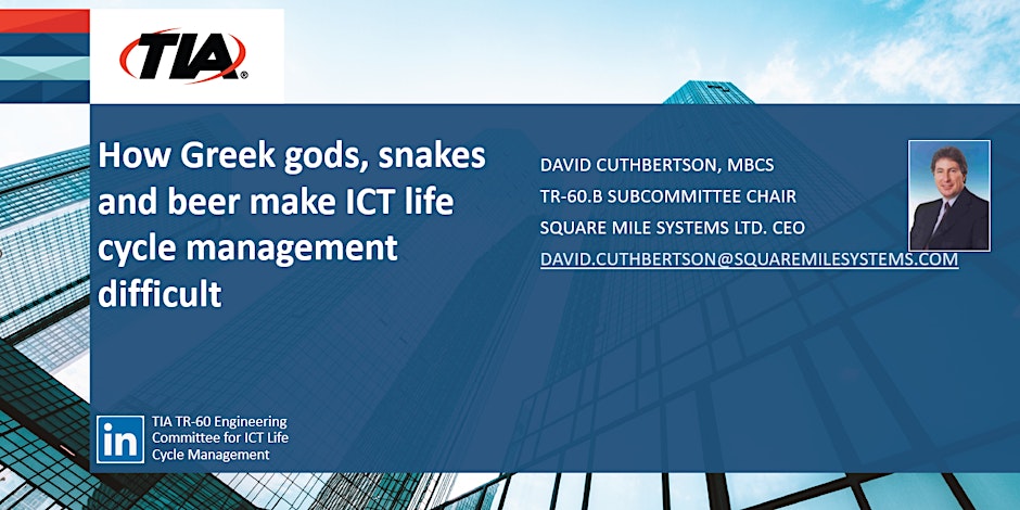 Hybrid event: How Greek gods, snakes and beer make ICT life cycle management difficult