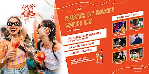 Hauptbild für Aperol Spritz Presents: Spritz N' Beats Festival