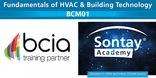 Imagem principal do evento BCM01 - Fundamentals of HVAC & Building Technology
