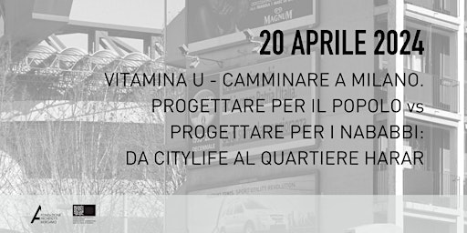 VITAMINA U - Camminare a Milano  primärbild