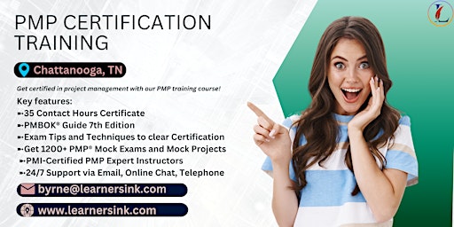 PMP Exam Prep Certification Training  Courses in Chattanooga, TN primary image