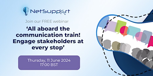 All aboard the communication train! Engage stakeholders at every stop primary image