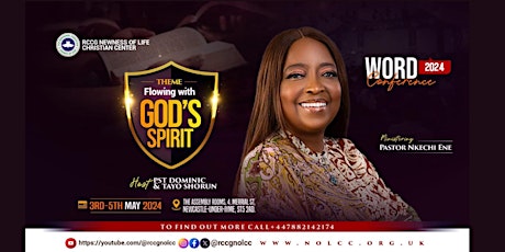 WORD CONFERENCE 2024 - FLOWING WITH GOD'S SPIRIT