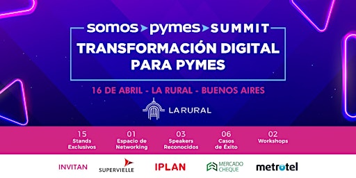 Primaire afbeelding van Summit de Transformación Digital para PyMES - Buenos Aires 2024