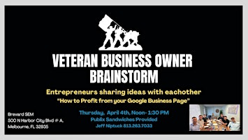 Veteran Business Owner Brainstorm primary image