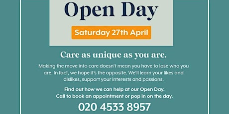 The Wingfield Care Home Open Day