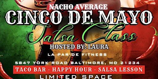 Imagem principal do evento Nacho Average Salsa Class