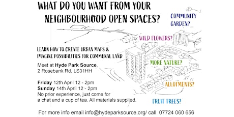 WHAT DO YOU WANT FROM YOUR	 NEIGHBOURHOOD OPEN SPACES?