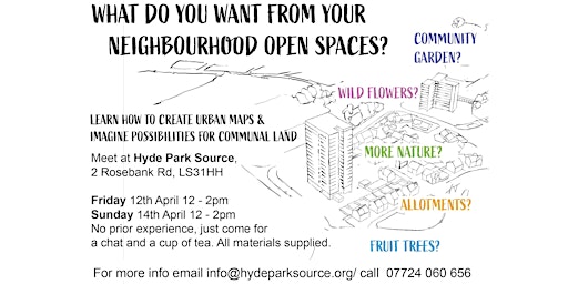 Primaire afbeelding van WHAT DO YOU WANT FROM YOUR     NEIGHBOURHOOD OPEN SPACES?