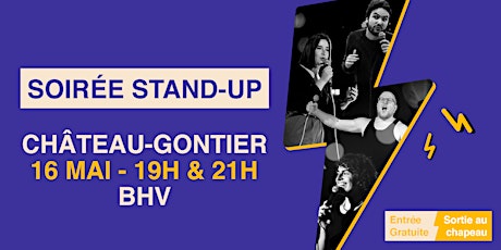 16/05 - Soirée Stand-up au BHV