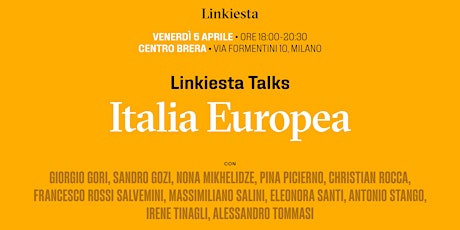 Linkiesta Talks | Italia Europea
