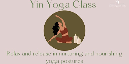 Tuesday Evening Restorative Yin Yoga Class primary image