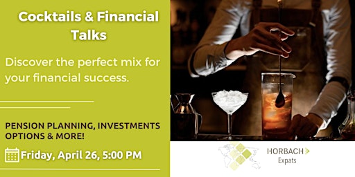 Primaire afbeelding van Cocktails & Financial Talks