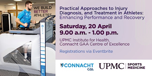 Imagem principal do evento UPMC Sports Medicine and Connacht GAA Conference