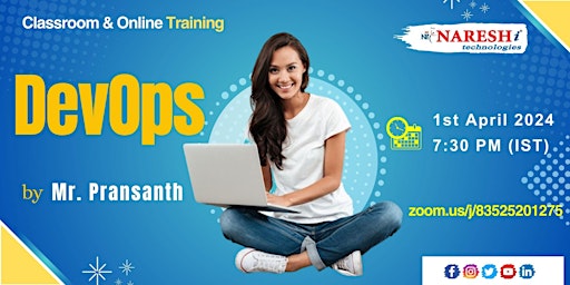 Expert DevOps Training in Hyderabad | DevOps Institute Hyderabad - NareshiT primary image