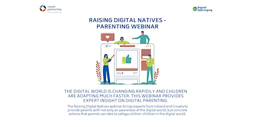 Imagem principal do evento Raising Digital Natives - Parenting Webinar