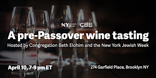 Imagem principal do evento A pre-Passover wine tasting