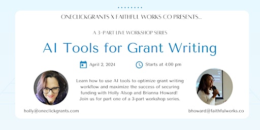AI tools for Grant Writing primary image