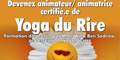 Séance info Venez découvrir les bienfaits du Yoga du  rire! primary image