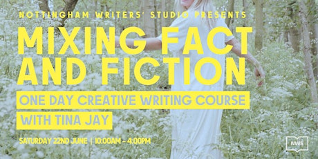 Mixing Fact and Fiction: One Day Creative Writing Course