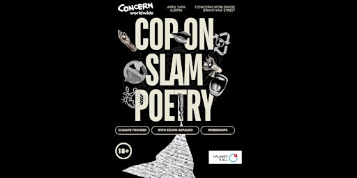 Primaire afbeelding van Join the COPON! Poetry Slam Workshop