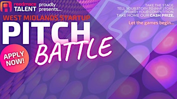 Imagem principal do evento Series 1  |  Semifinals - Round 3  |  West Midlands StartUp Pitch Battle