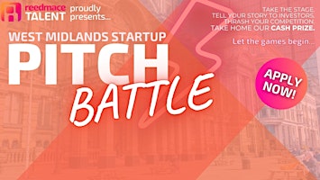 Primaire afbeelding van Series 1  |  Quarterfinals - Round 2  |  West Midlands StartUp Pitch Battle