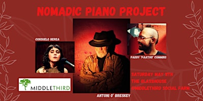 Immagine principale di Nomadic Piano Project  Trio (Family Friendly  ) 