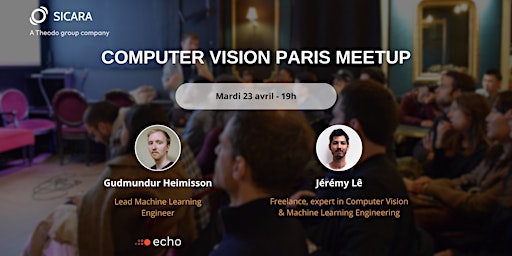 Imagen principal de Computer Vision Meetup Paris #30