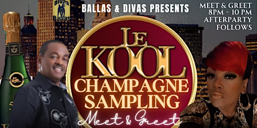 Meet & Greet Champagne Sampling Icon Robert Kool Bell kool And The Gang  primärbild