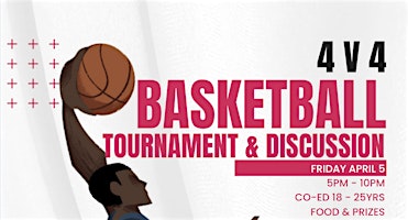 Hauptbild für 4V4 Basketball Tournament & Discussion